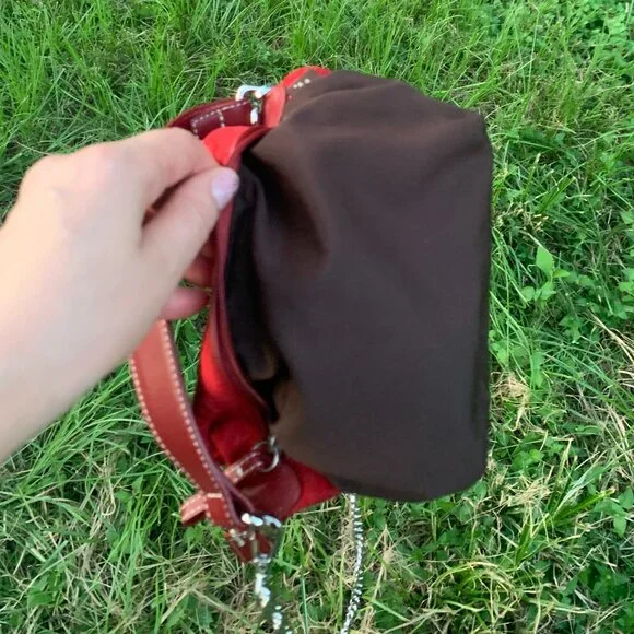 Coach Vintage Red Soho Hobo Bag - Picture 10 of 16